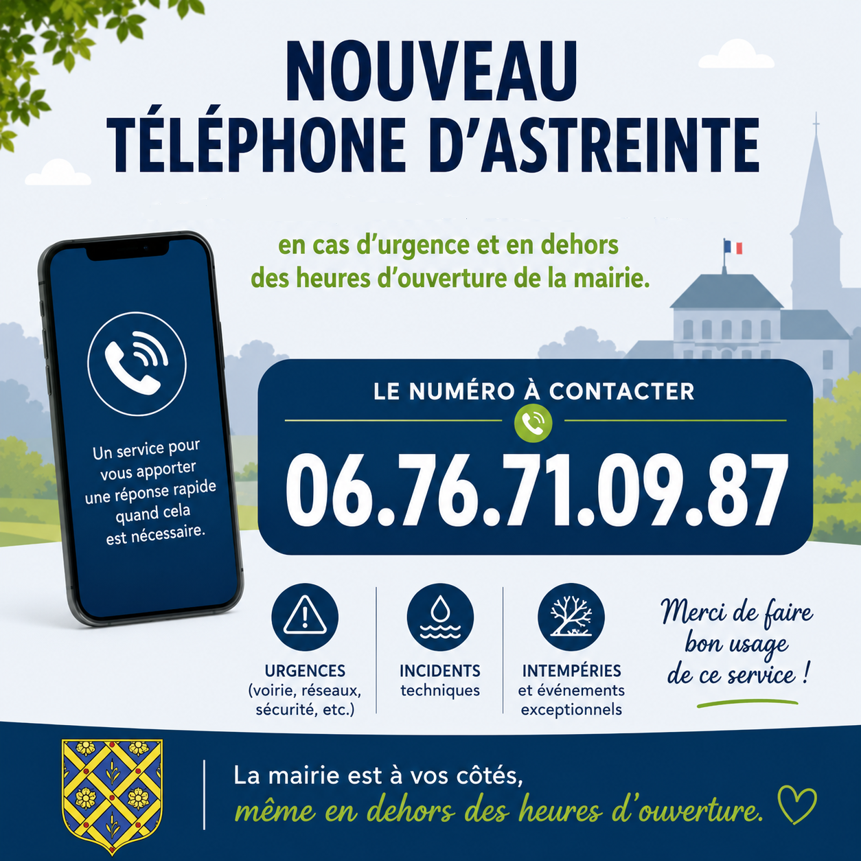 Téléphone d'astreinte
