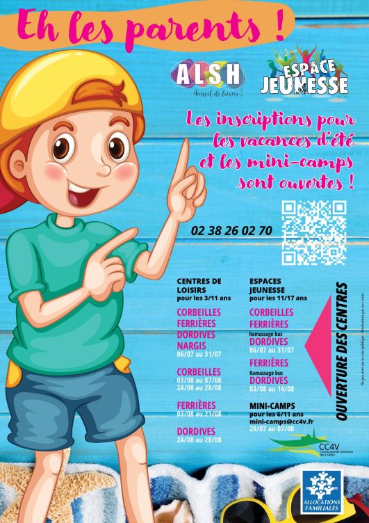 Ouverture des vacances!